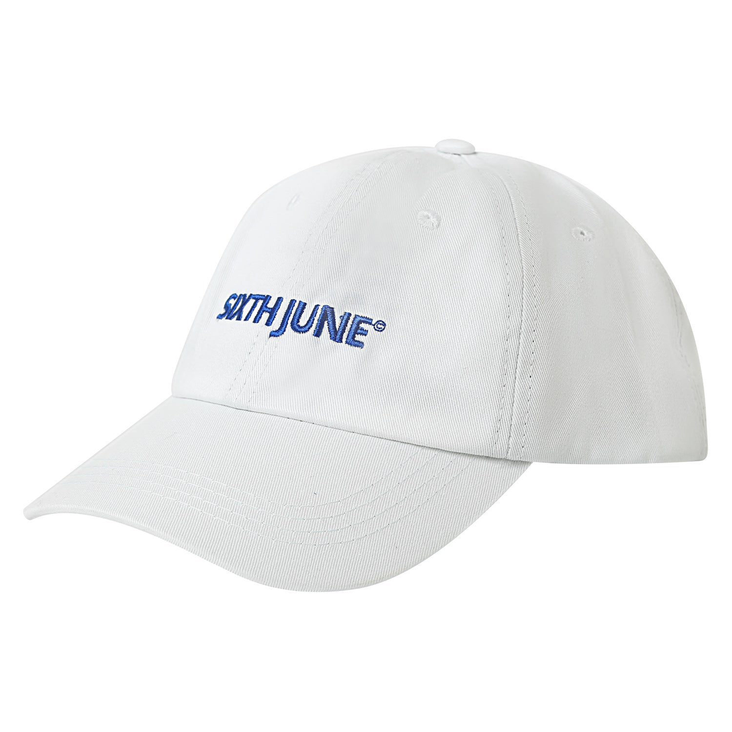 Sixth June - Casquette logo brodé Blanc