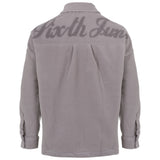 Sixth June - Chemise polaire patch curly Gris clair