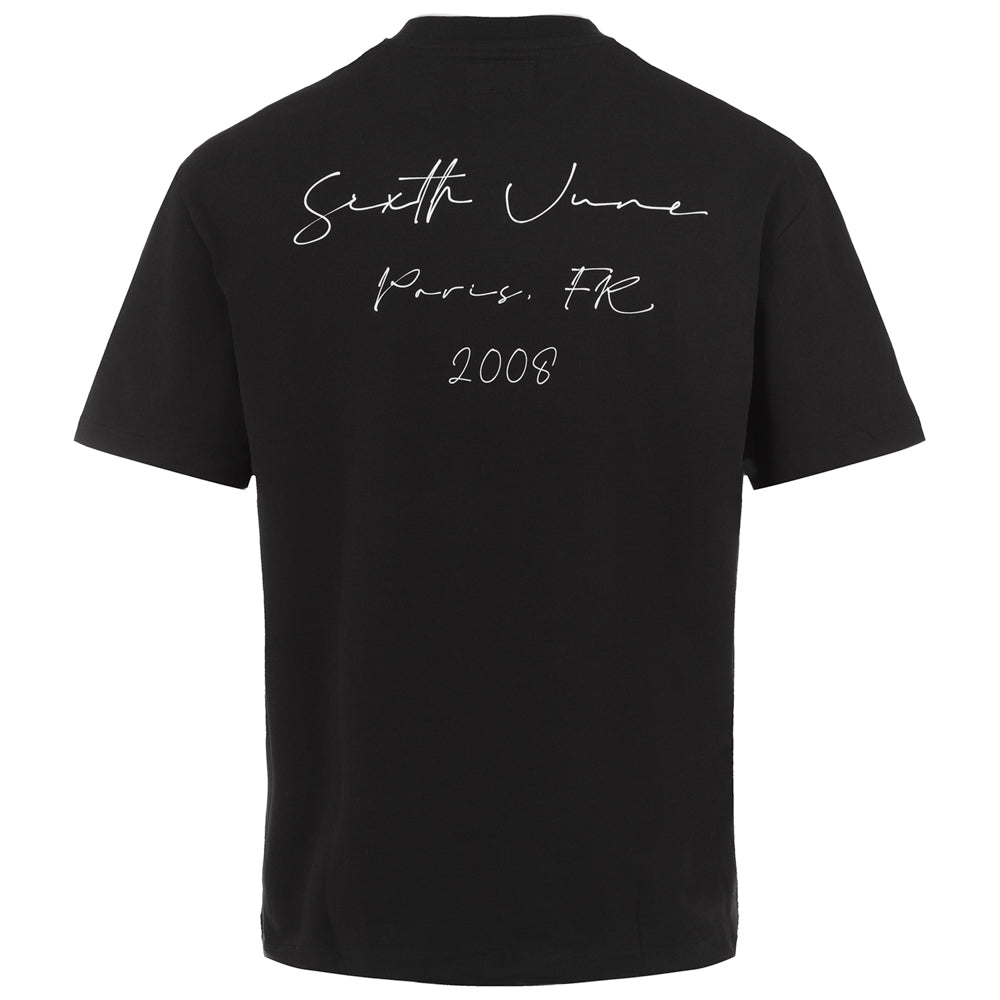Sixth June - T-shirt signature arrière Noir