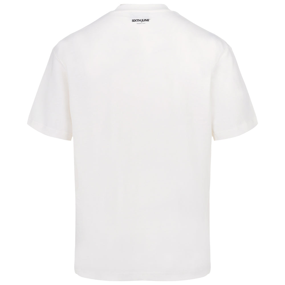 Sixth June - T-shirt vintage serpent Blanc cassé