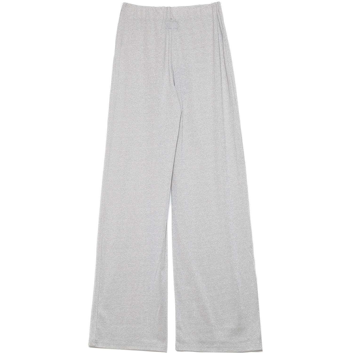 Sixth June - Pantalon scintillant évasé Gris clair