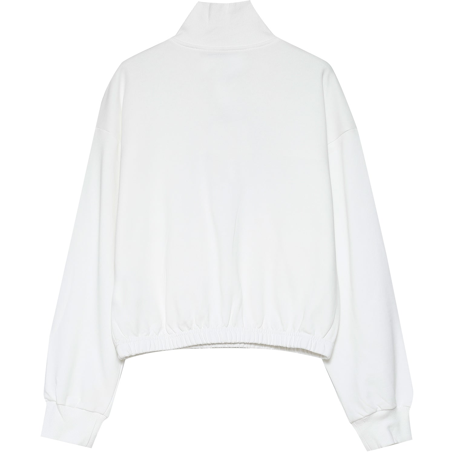 Sixth June - Sweatshirt cargo col blanc