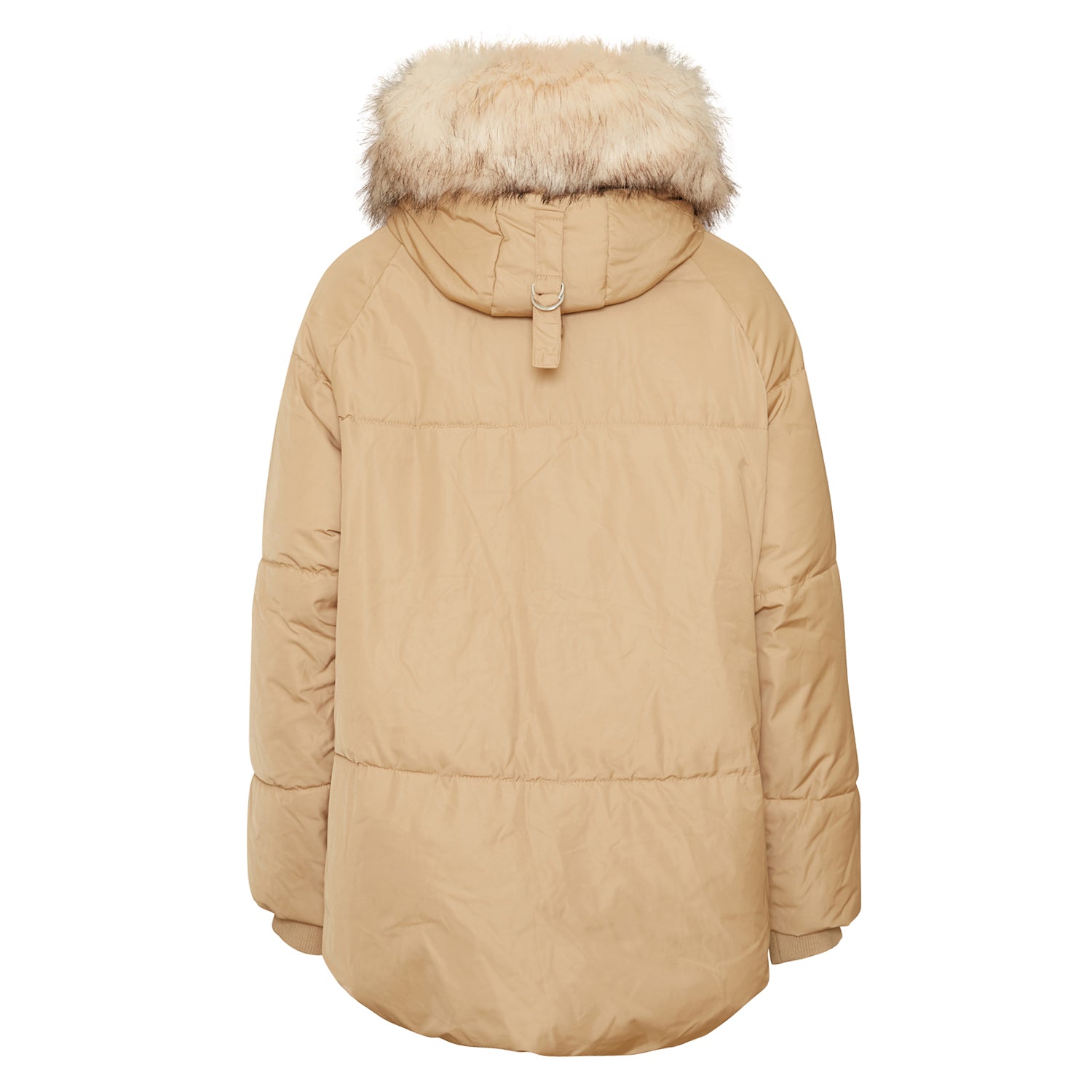 Sixth June - Doudoune oversize arrondi Beige