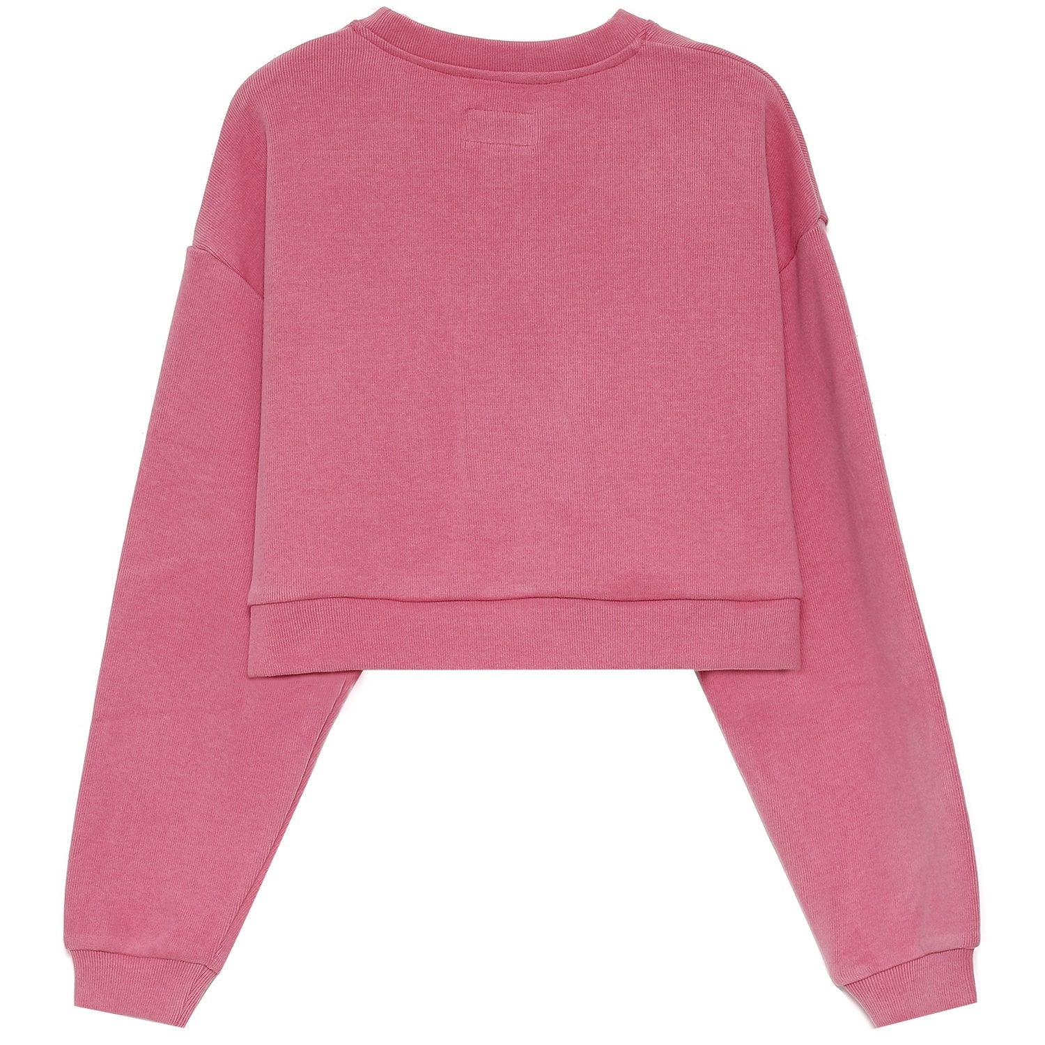 Sixth June - Sweatshirt signature molletonné Rose