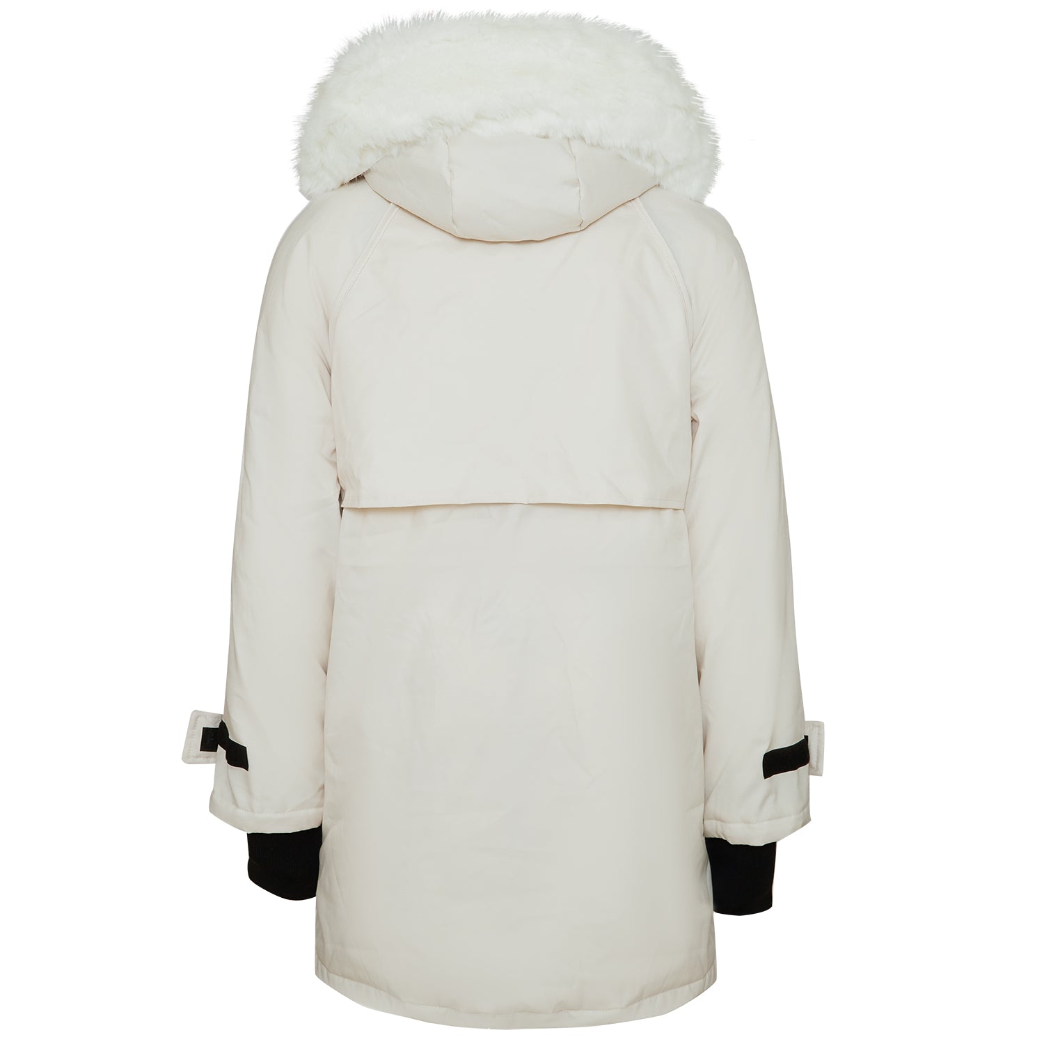 Sixth June - Parka oversize fourrure déperlante beige