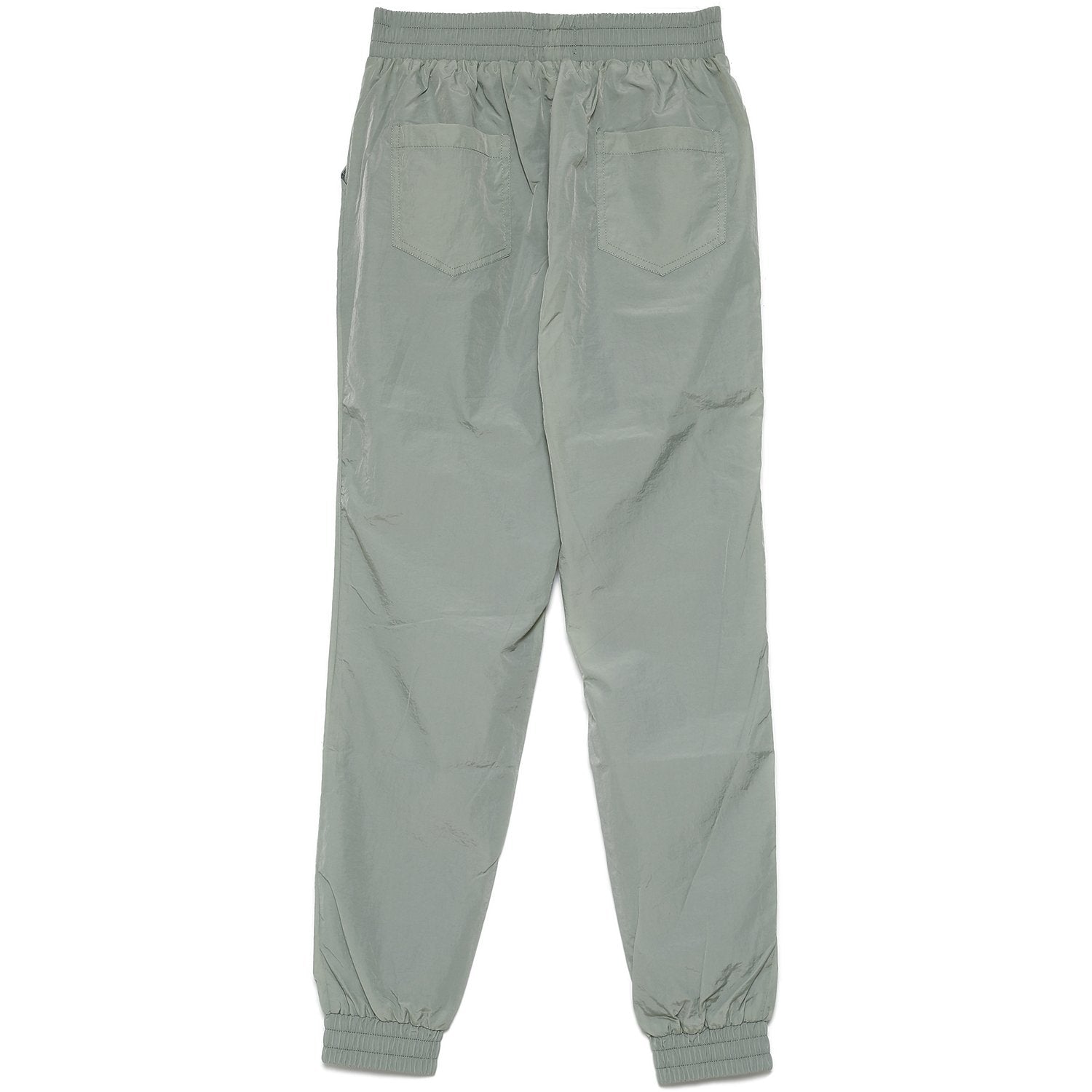 Pockets nylon joggers pastel green