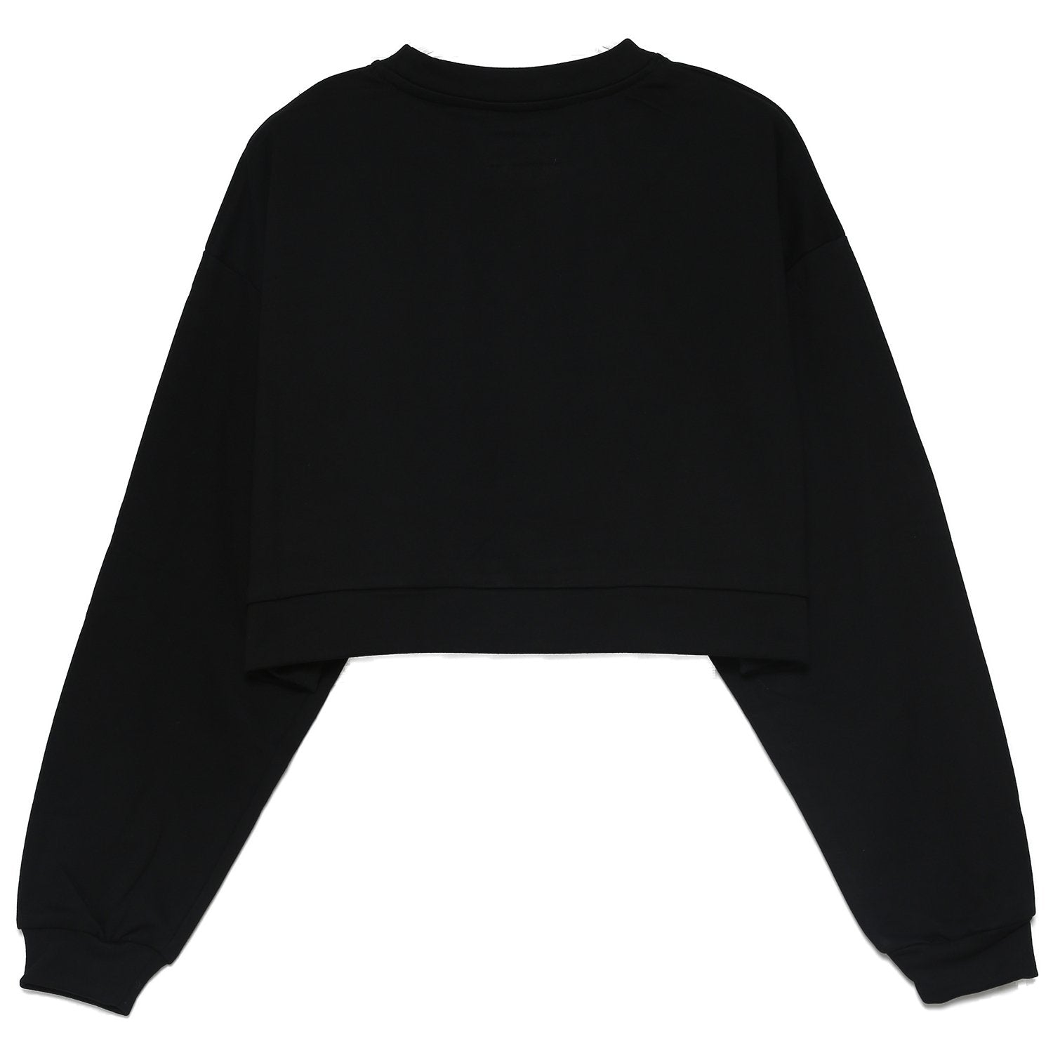 Sixth June - Sweatshirt court logo imprimé noir