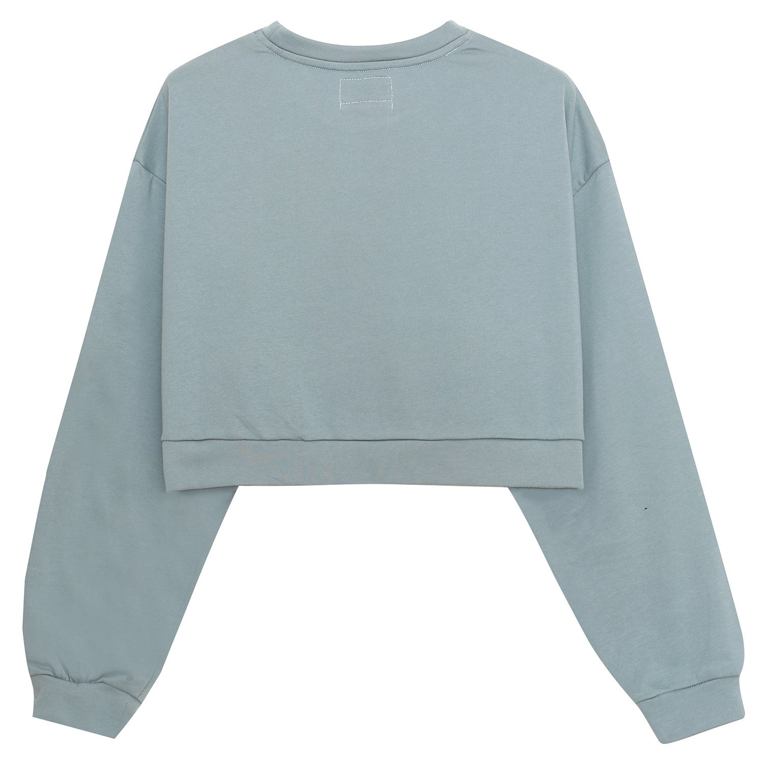 Sixth June - Sweatshirt court logo imprimé Vert