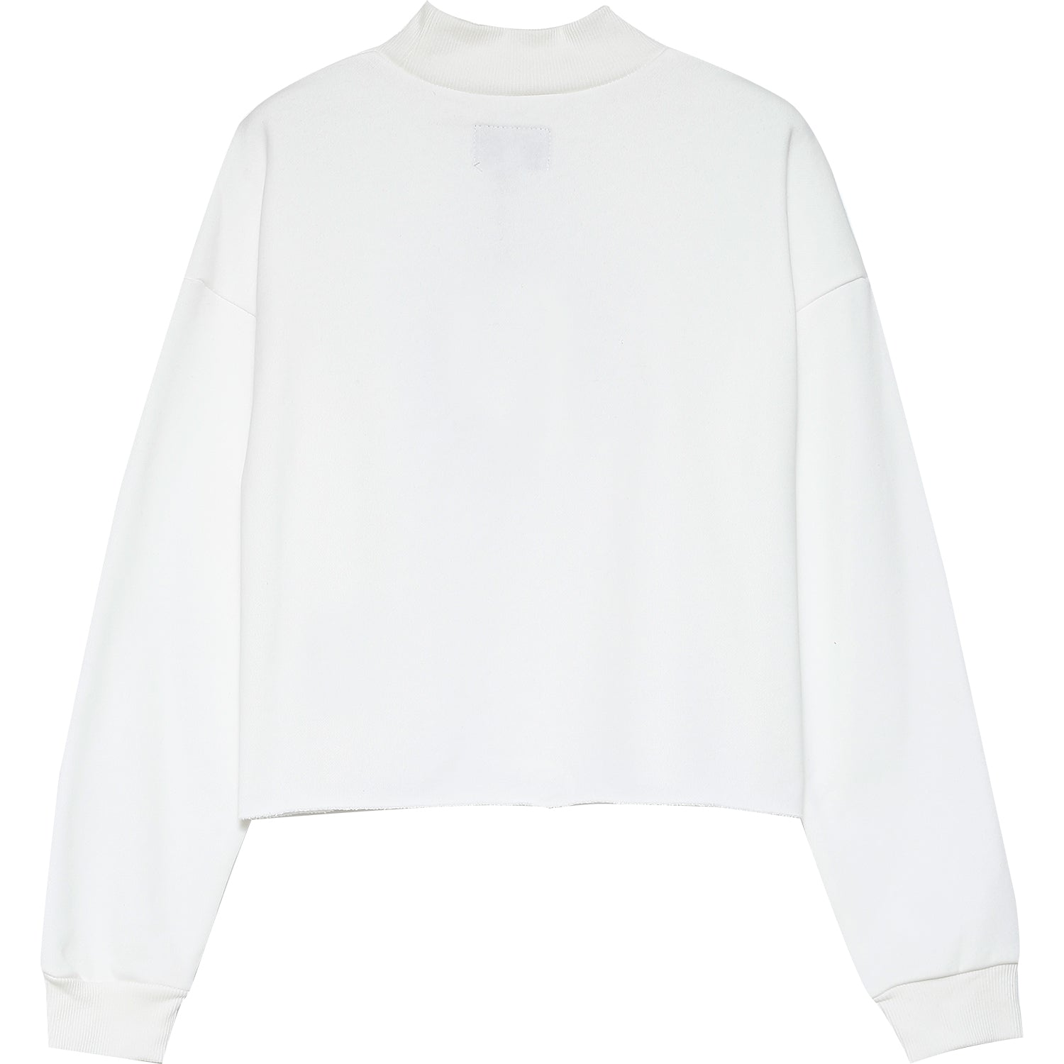 Sixth June - Sweatshirt imprimé col blanc