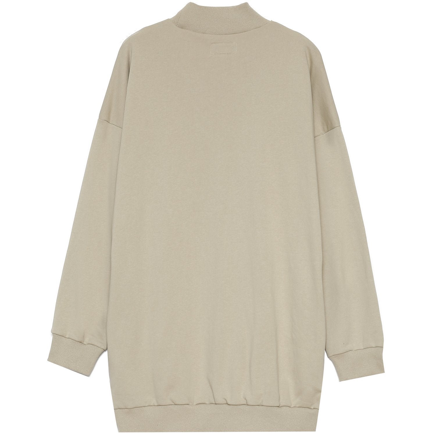 Sixth June - Robe sweat col côtelé Beige