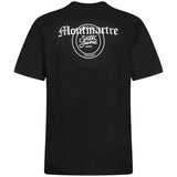Montmartre logo brand tee dress Black