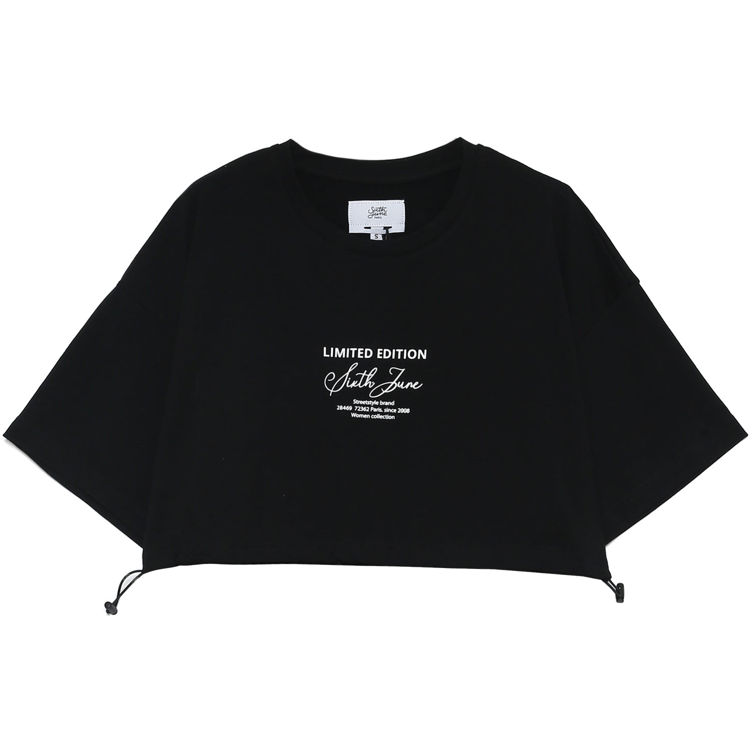 Sixth June - T-shirt court limited edition noir