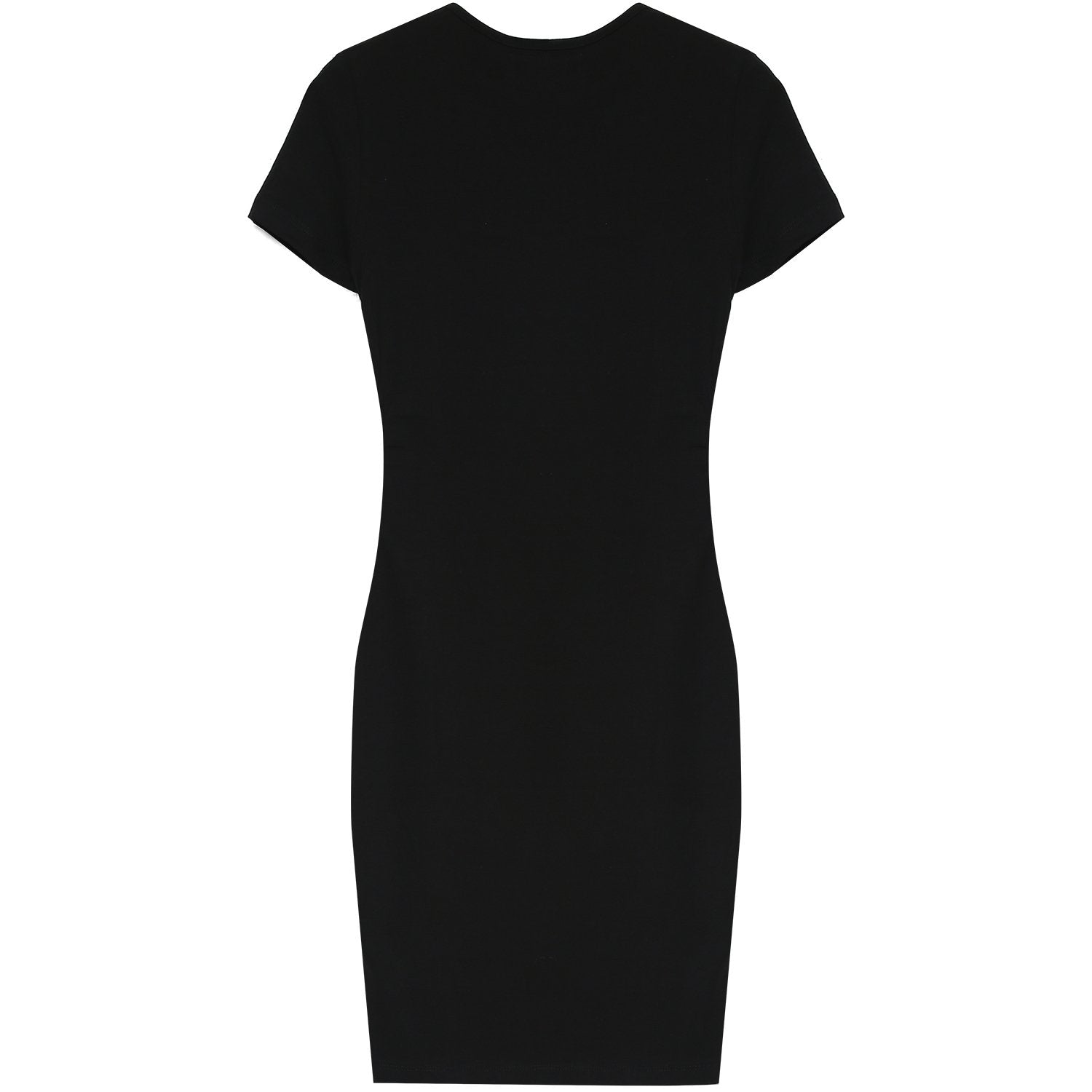 Sixth June - Robe moulante bande imprimée noir