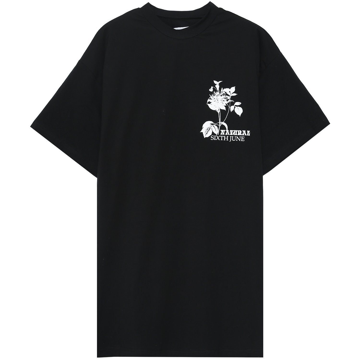 Sixth June - Robe t-shirt natural noir