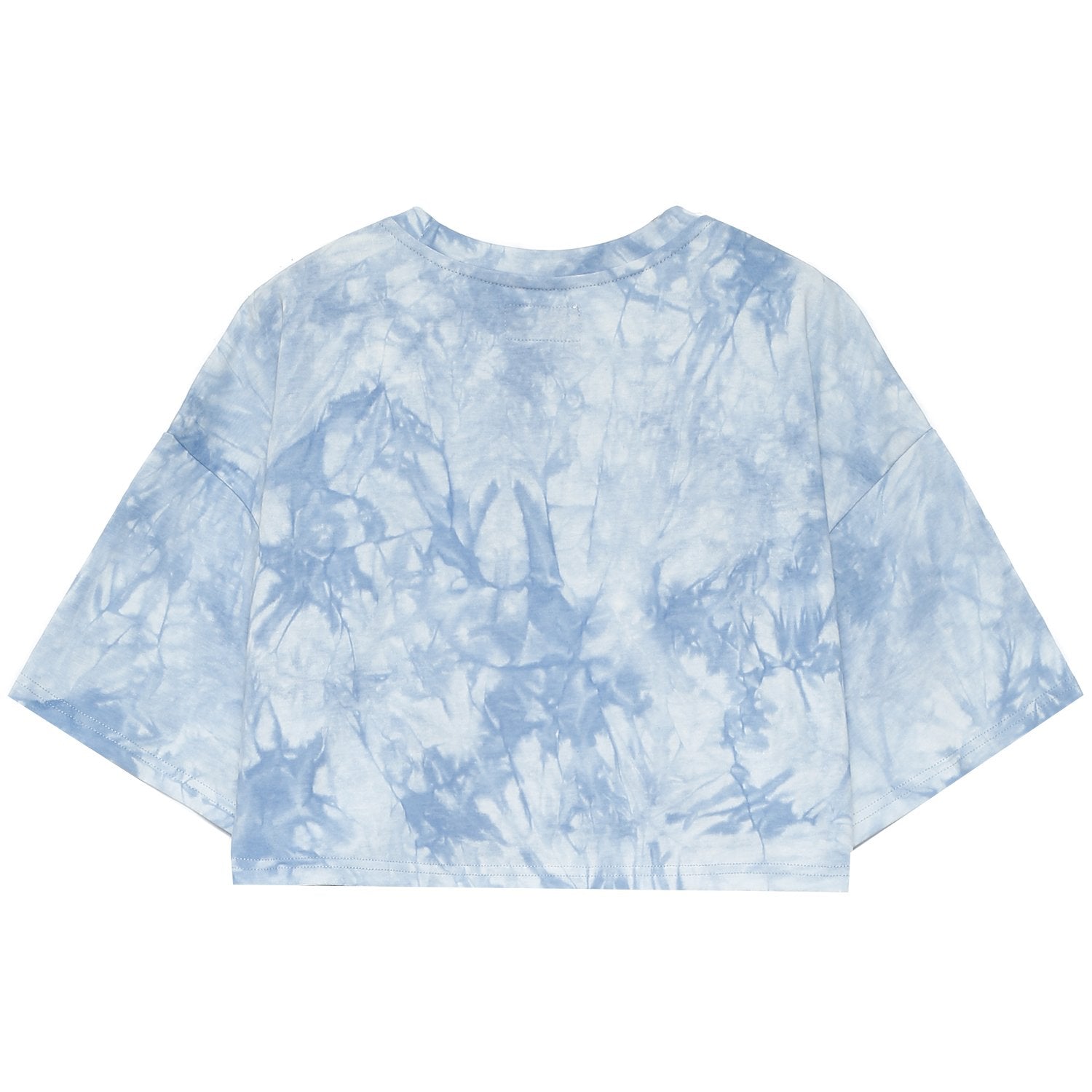 Sixth June - T-shirt tie and dye cordon serrage Bleu