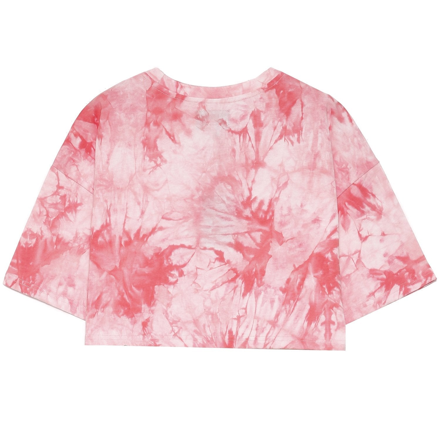 Sixth June - T-shirt tie and dye cordon serrage Rose