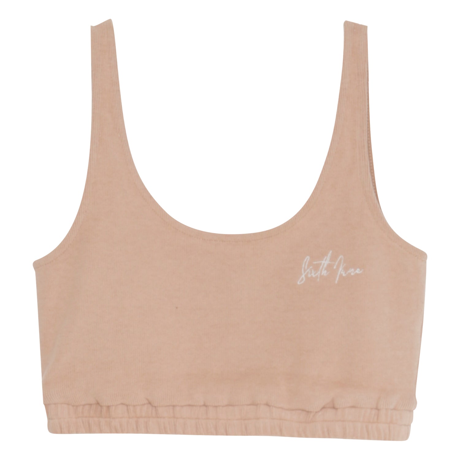 Sixth June - Brassière signature molletonnée Beige