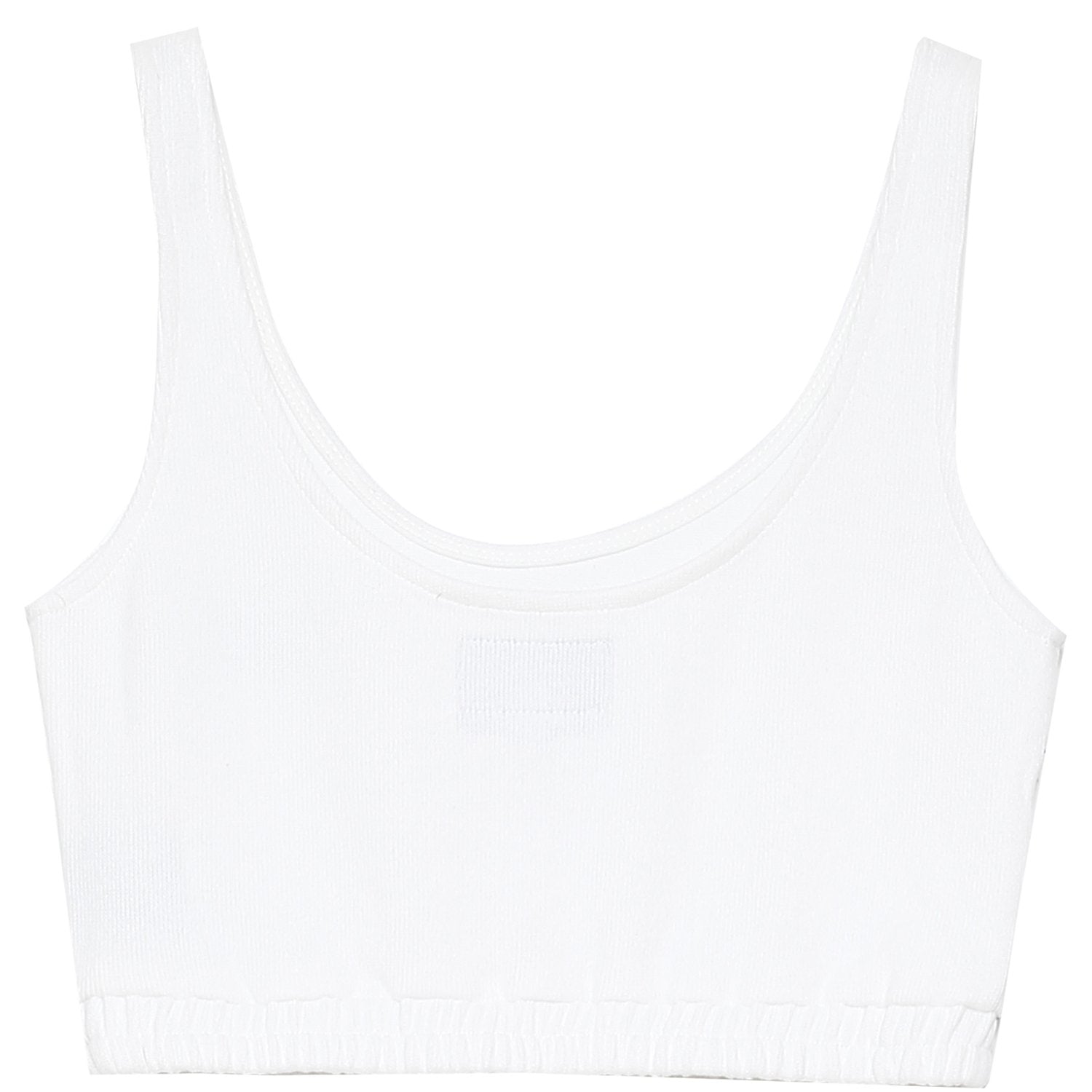 Sixth June - Brassière signature molletonné blanc