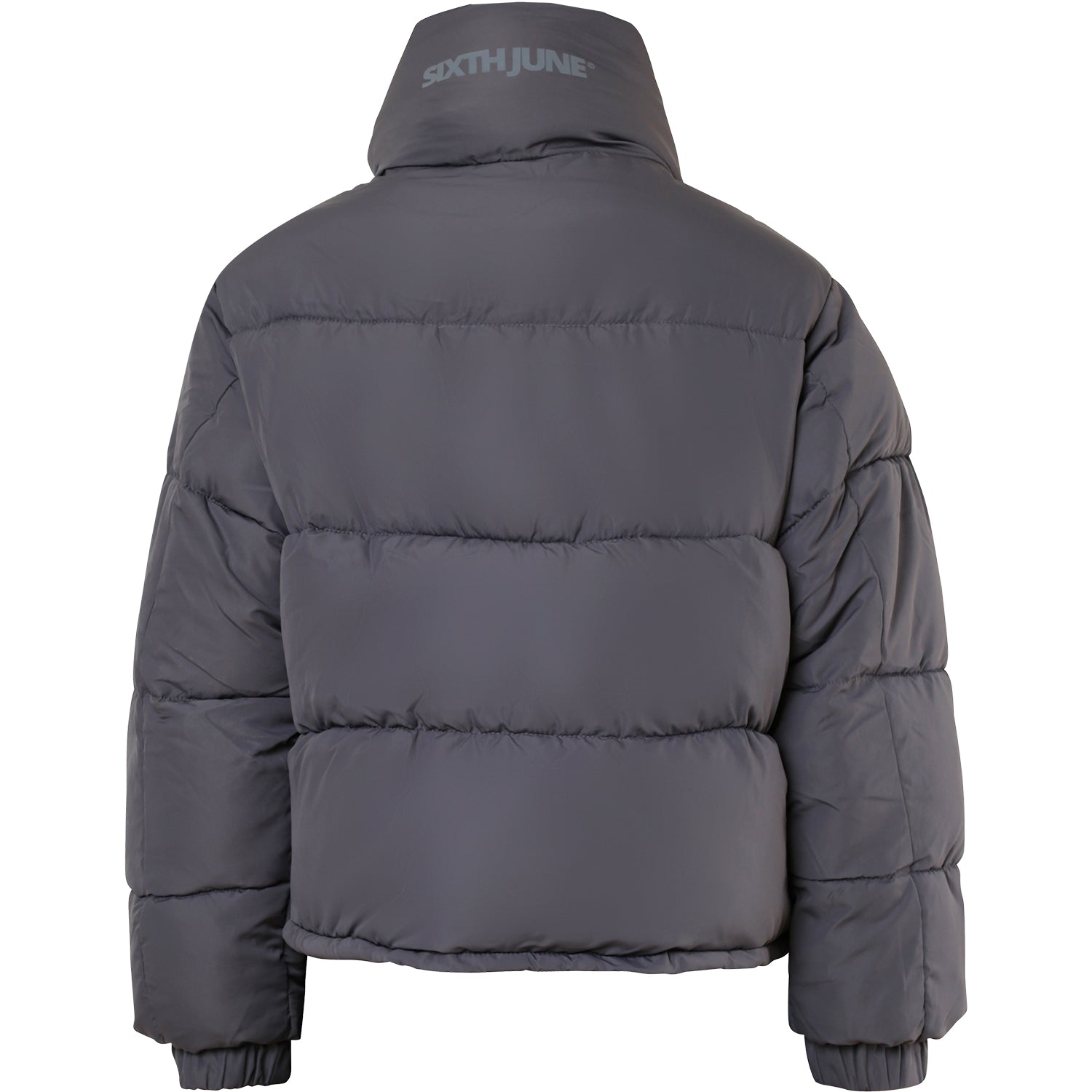 Sixth June - Doudoune courte matelassée Gris foncé