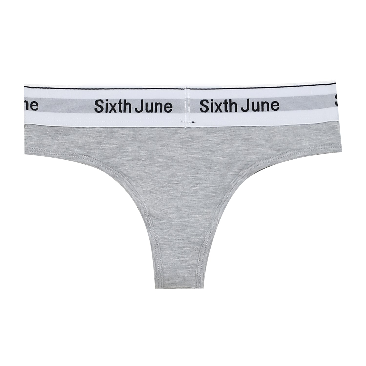 Sixth June - String bande élastique Gris
