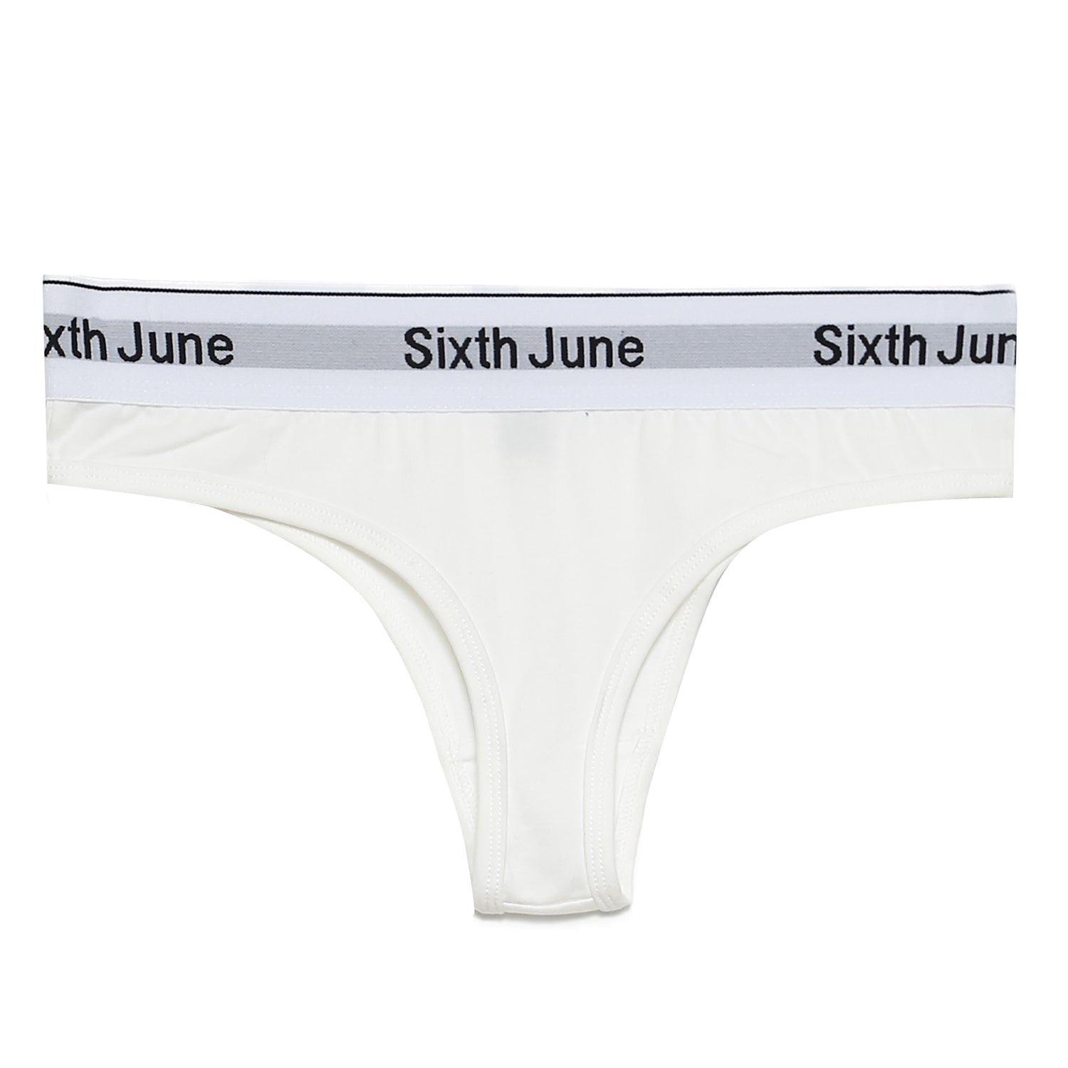 Sixth June - String bande élastique Blanc