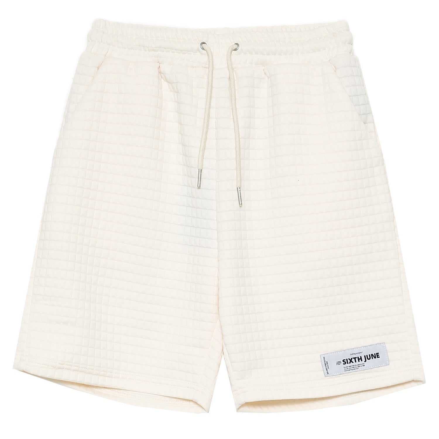 Sixth June - Short gauffré confort jaune