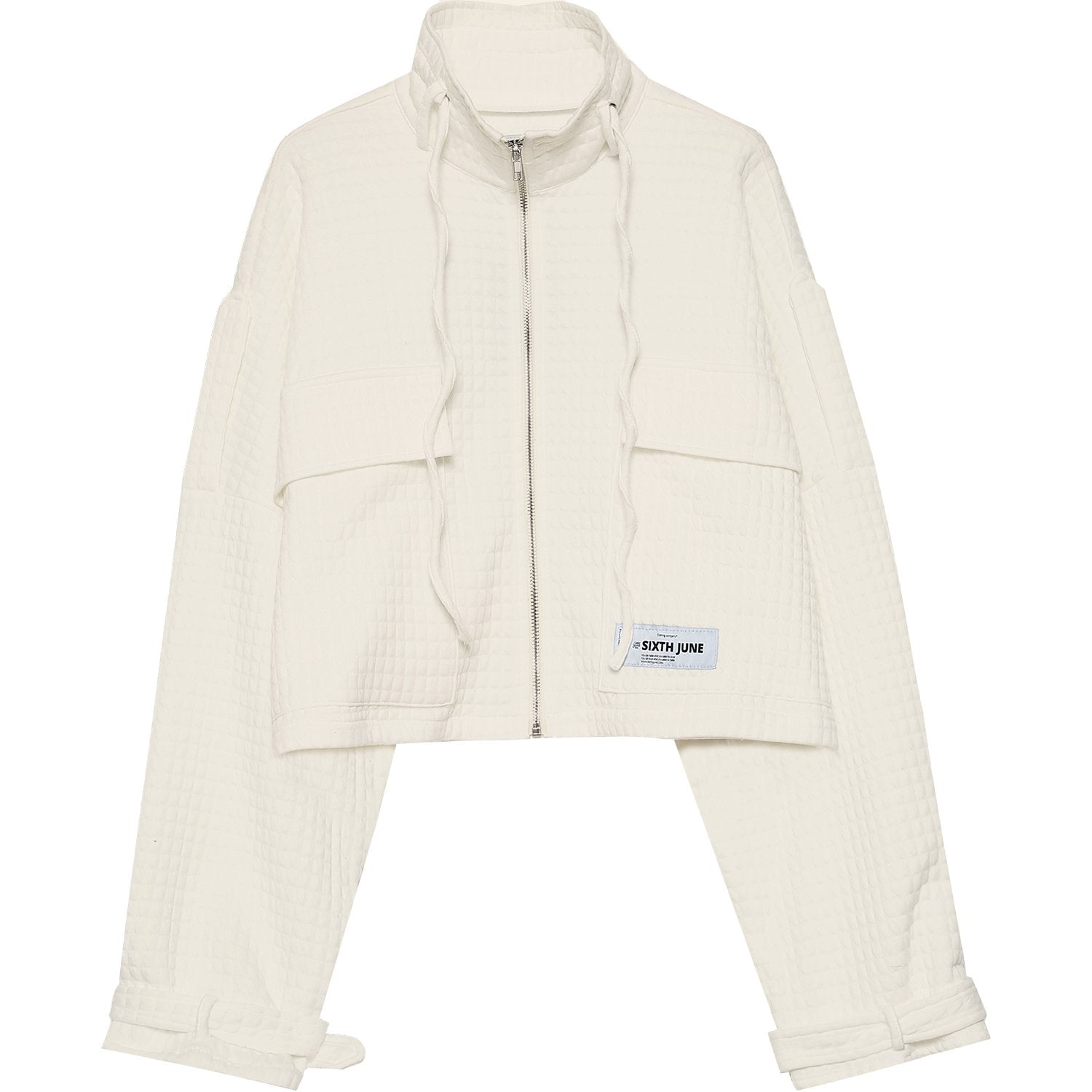 Sixth June - Veste gaufrée oversize Jaune