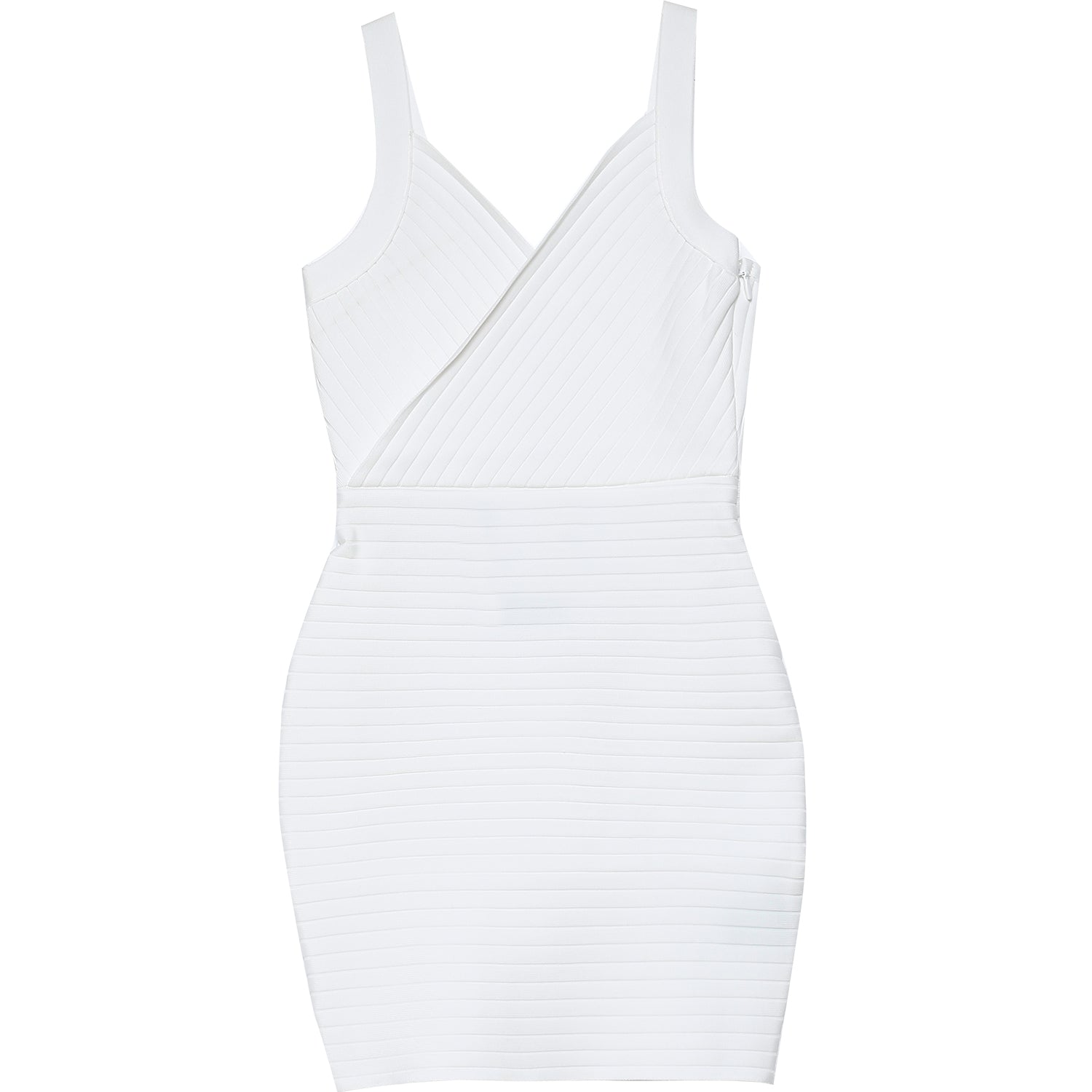 Sixth June - Robe moulante bretelles blanc