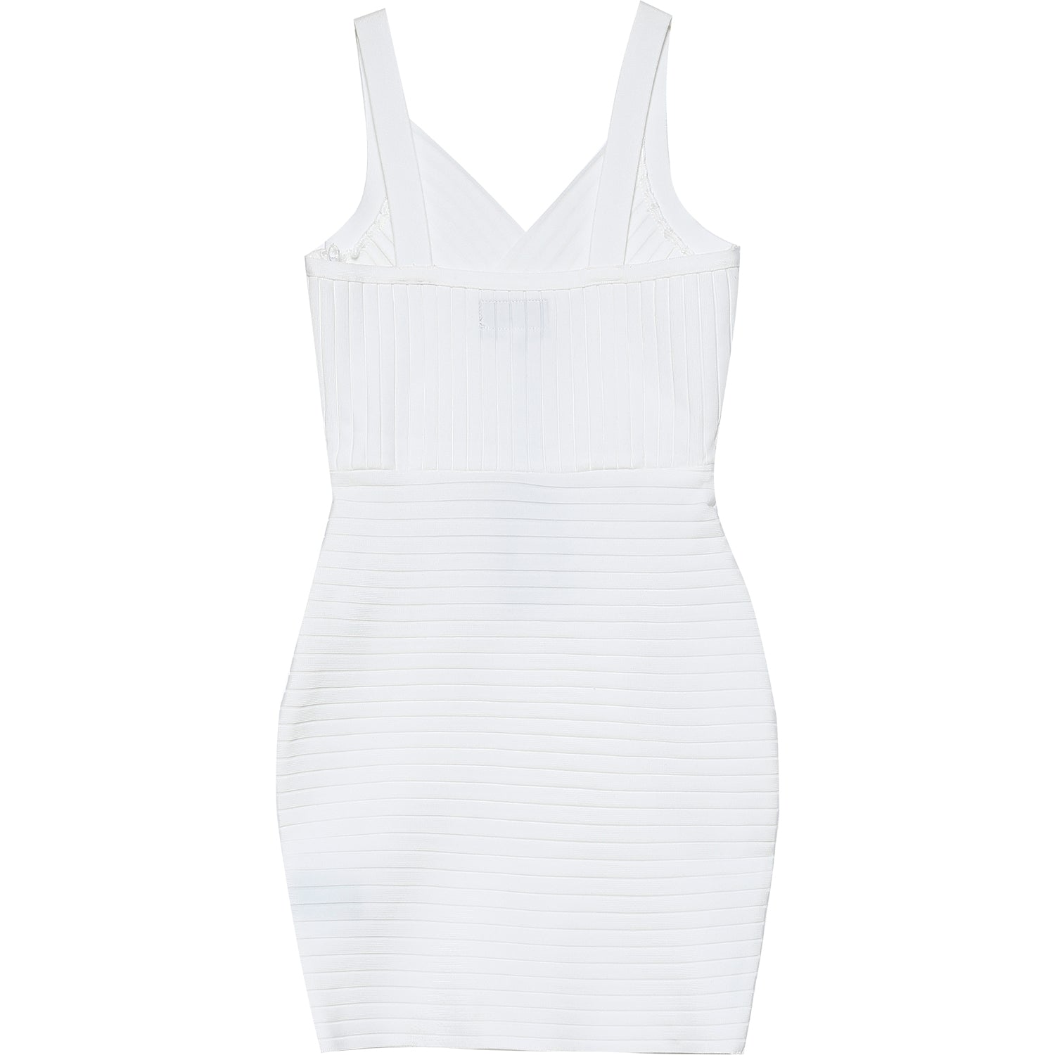 Sixth June - Robe moulante bretelles blanc