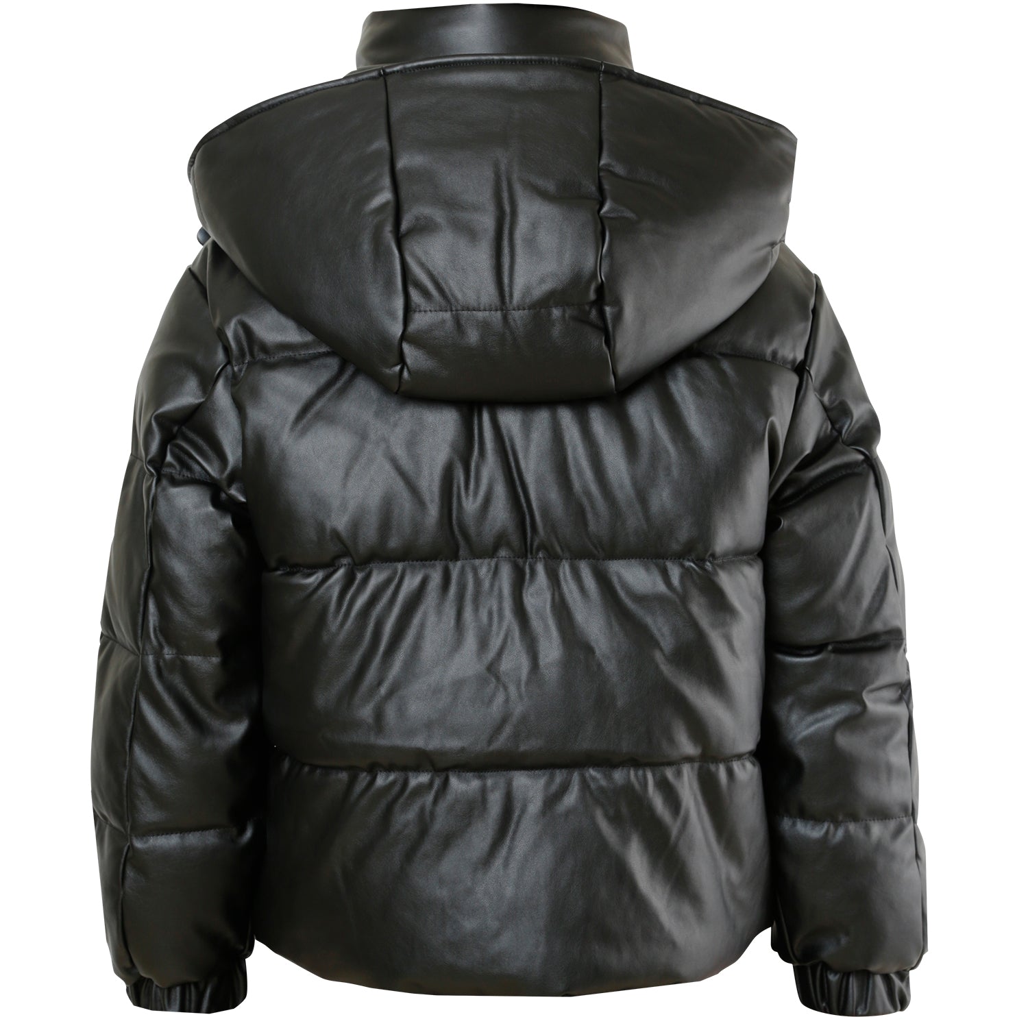 Sixth June - Doudoune simili cuir Noir