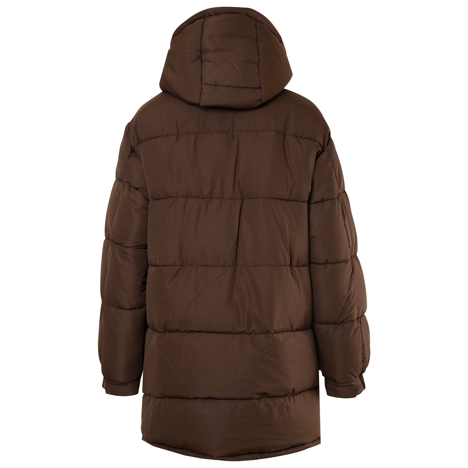 Sixth June - Doudoune longue oversize Marron