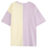 Sixth June - T-shirt bicolore Violet clair