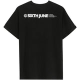 Sixth June - T-shirt logo imprimé Noir