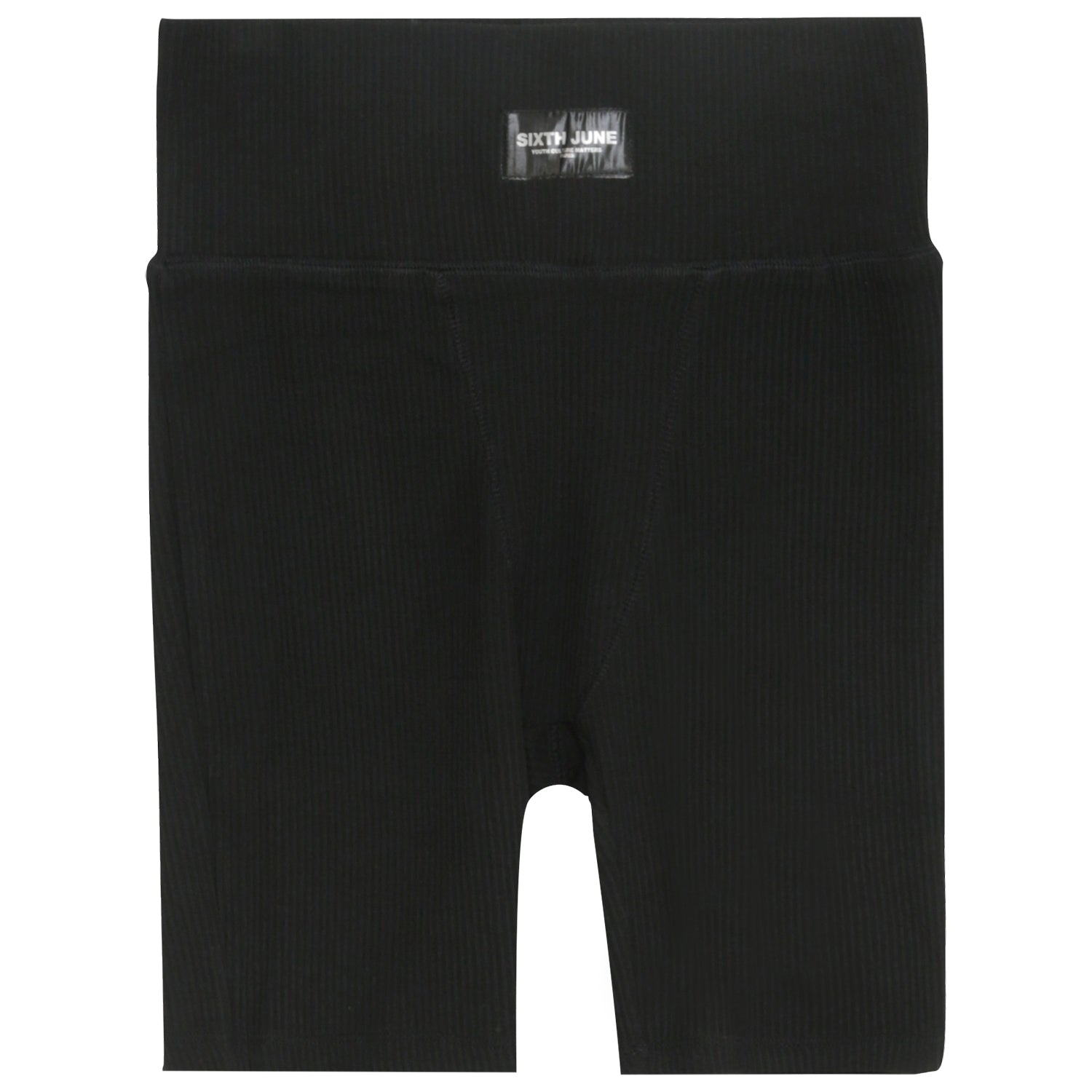 Sixth June - Cycliste court côtelé Noir