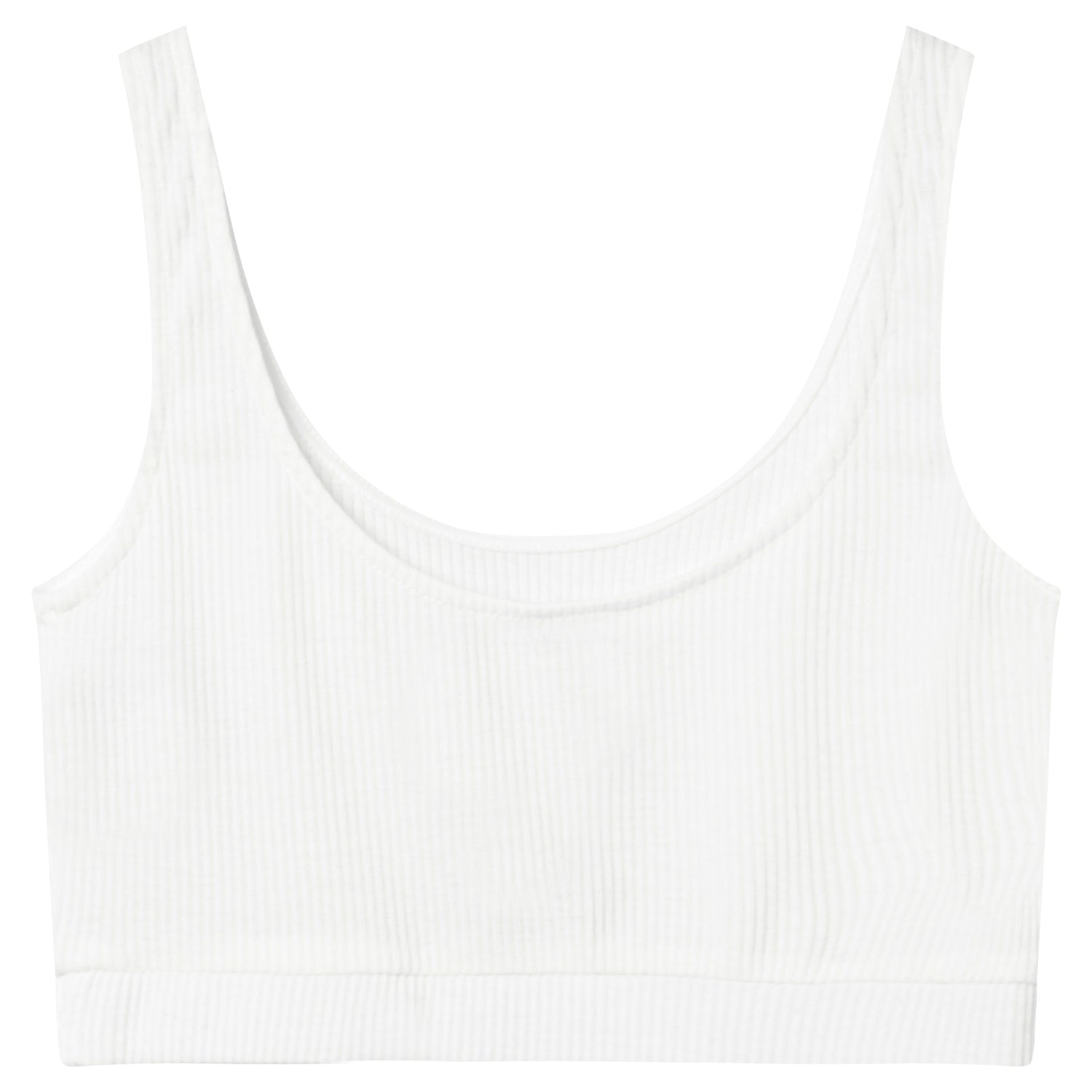 Sixth June - Brassière côtelé Blanc cassé
