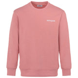 Sixth June - Sweatshirt soft logo brodé Rose clair