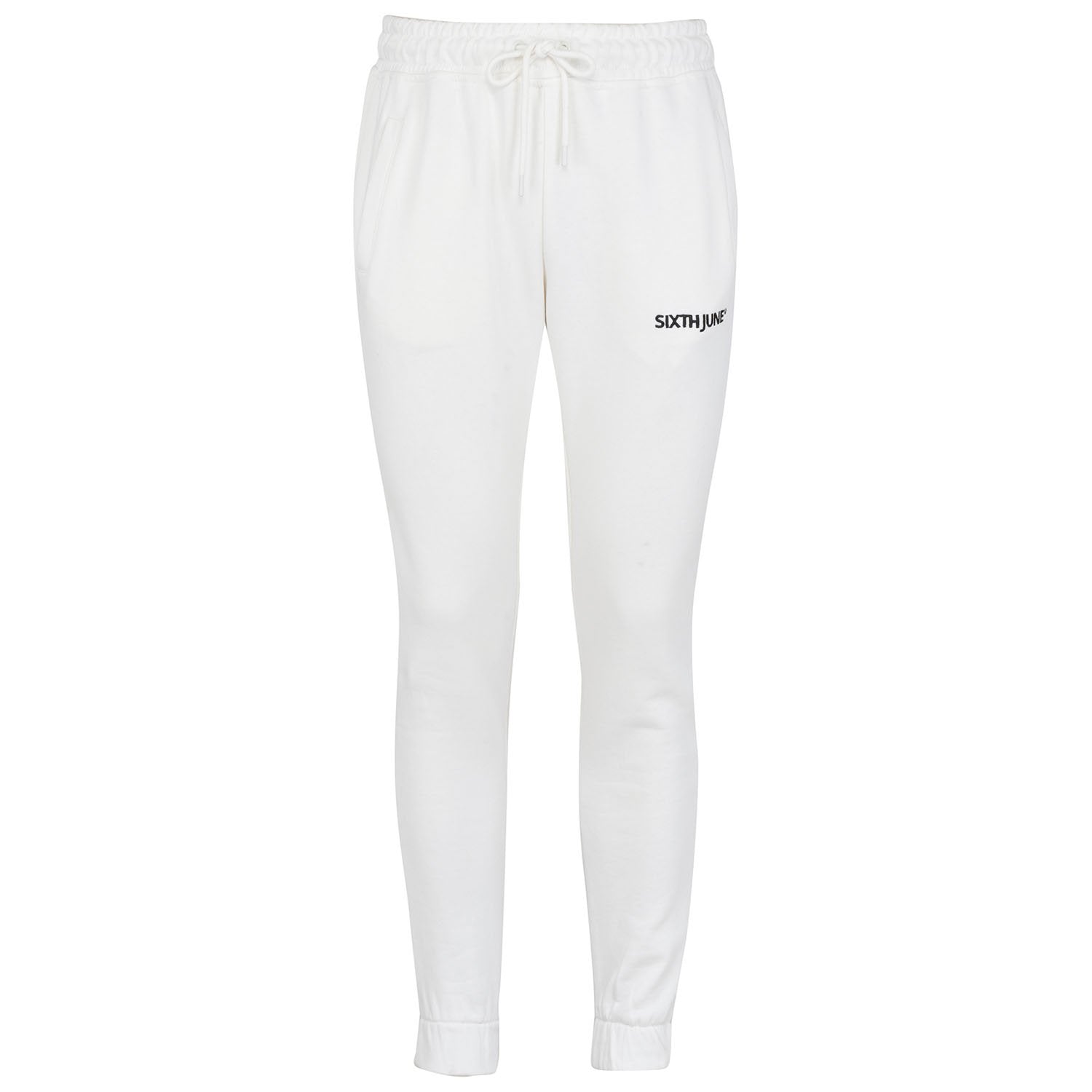 Sixth June - Jogging soft logo brodé junior Blanc
