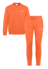 Sixth June - Jogging + sweat logo brodé Orange