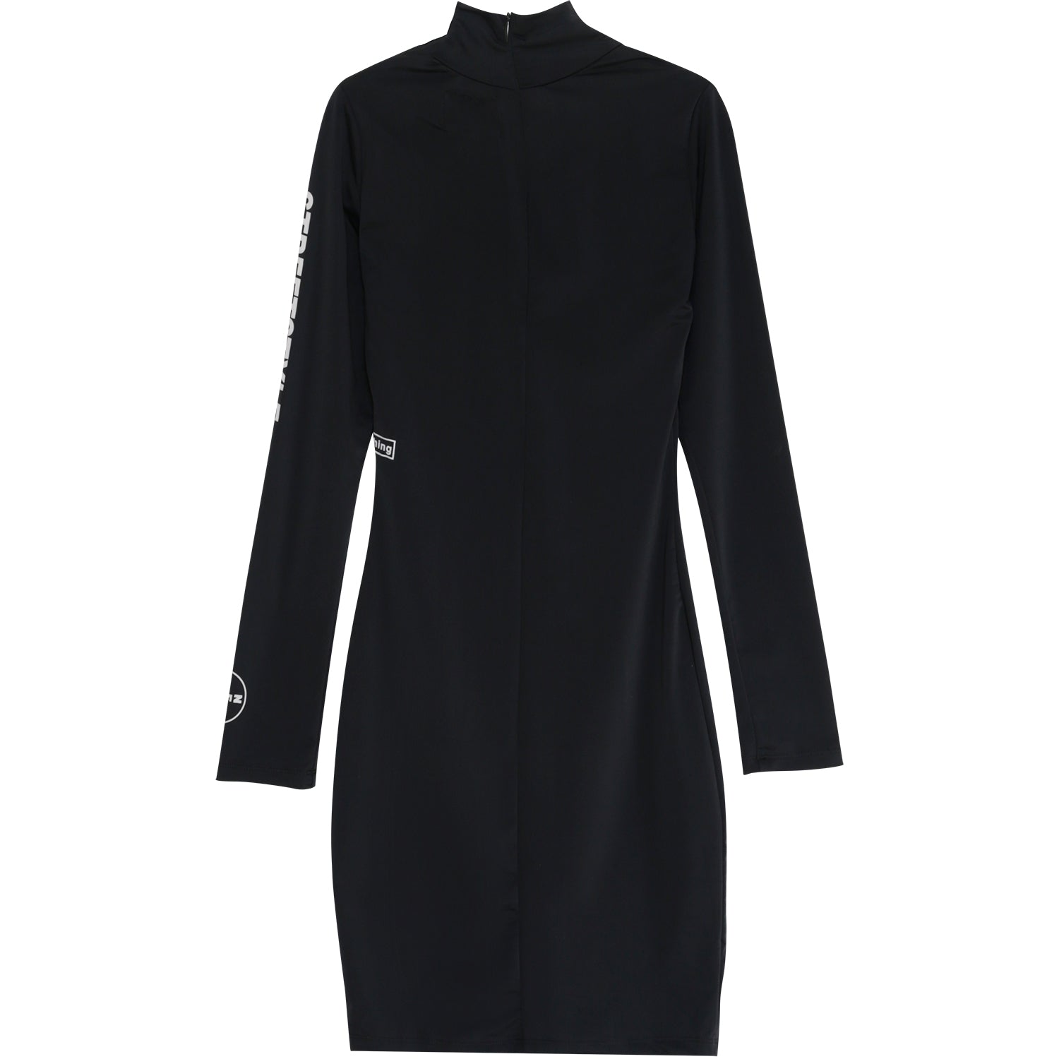 Sixth June - Robe soyeuse manches longues Noir