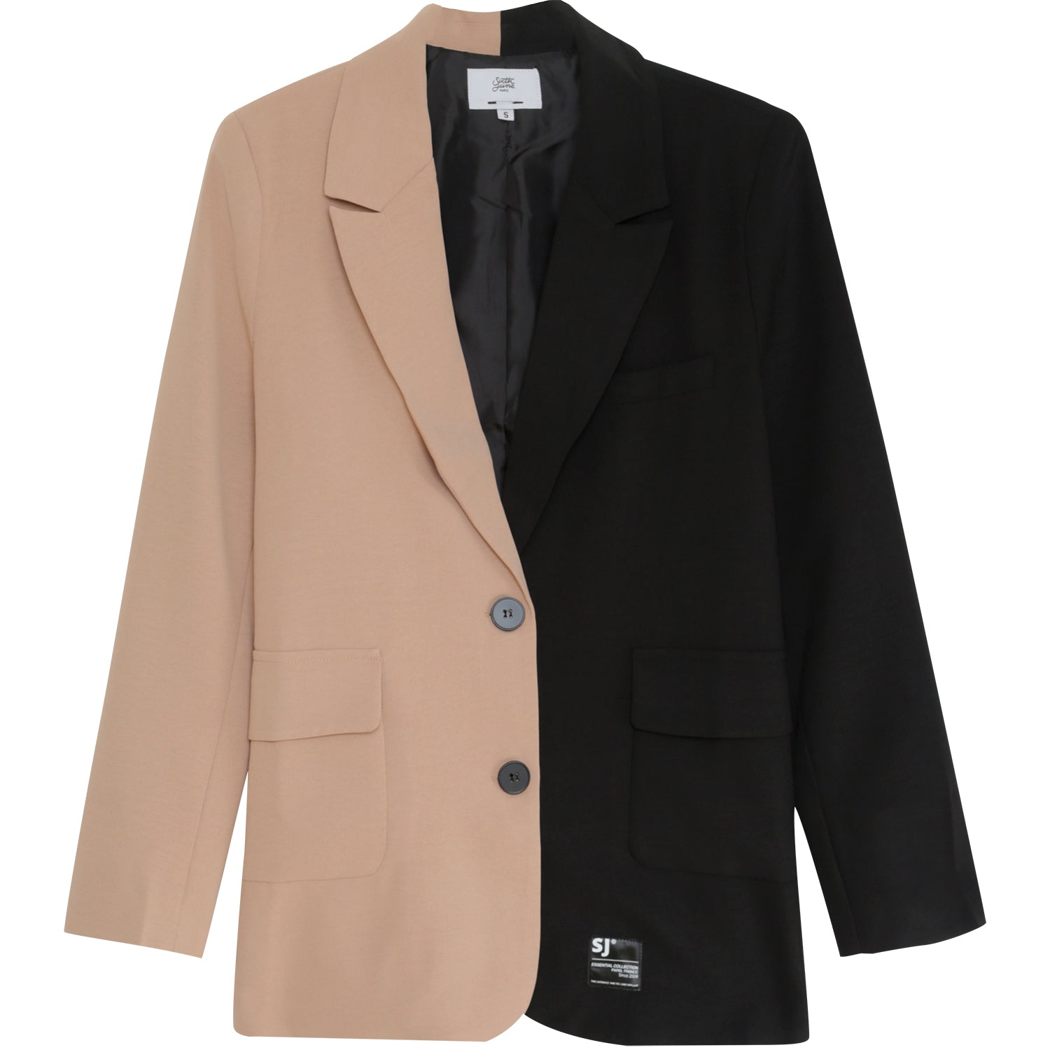 Sixth June - Veste blazer bicolore Multicolore