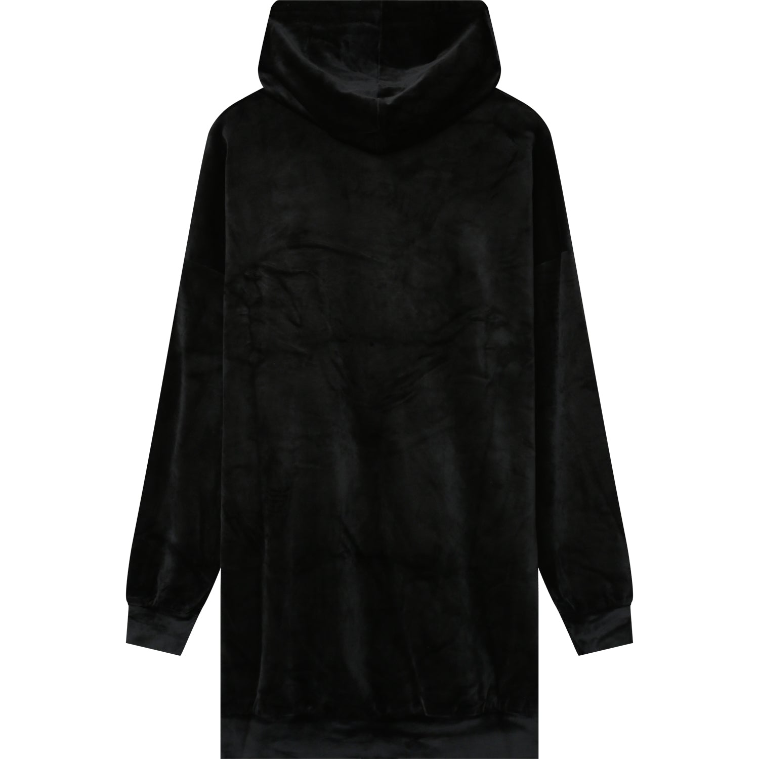 Sixth June - Robe sweat velours strass Noir