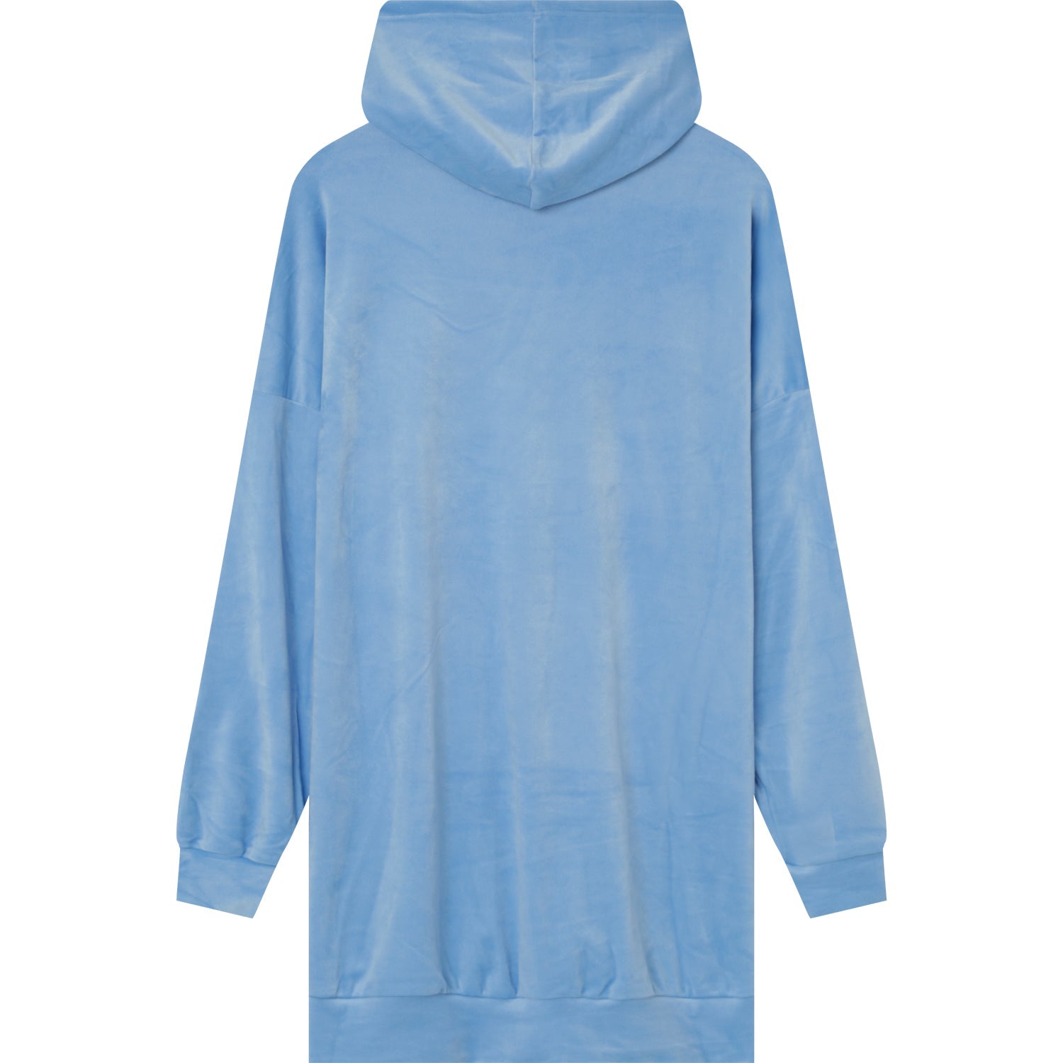 Sixth June - Robe sweat velours strass Bleu