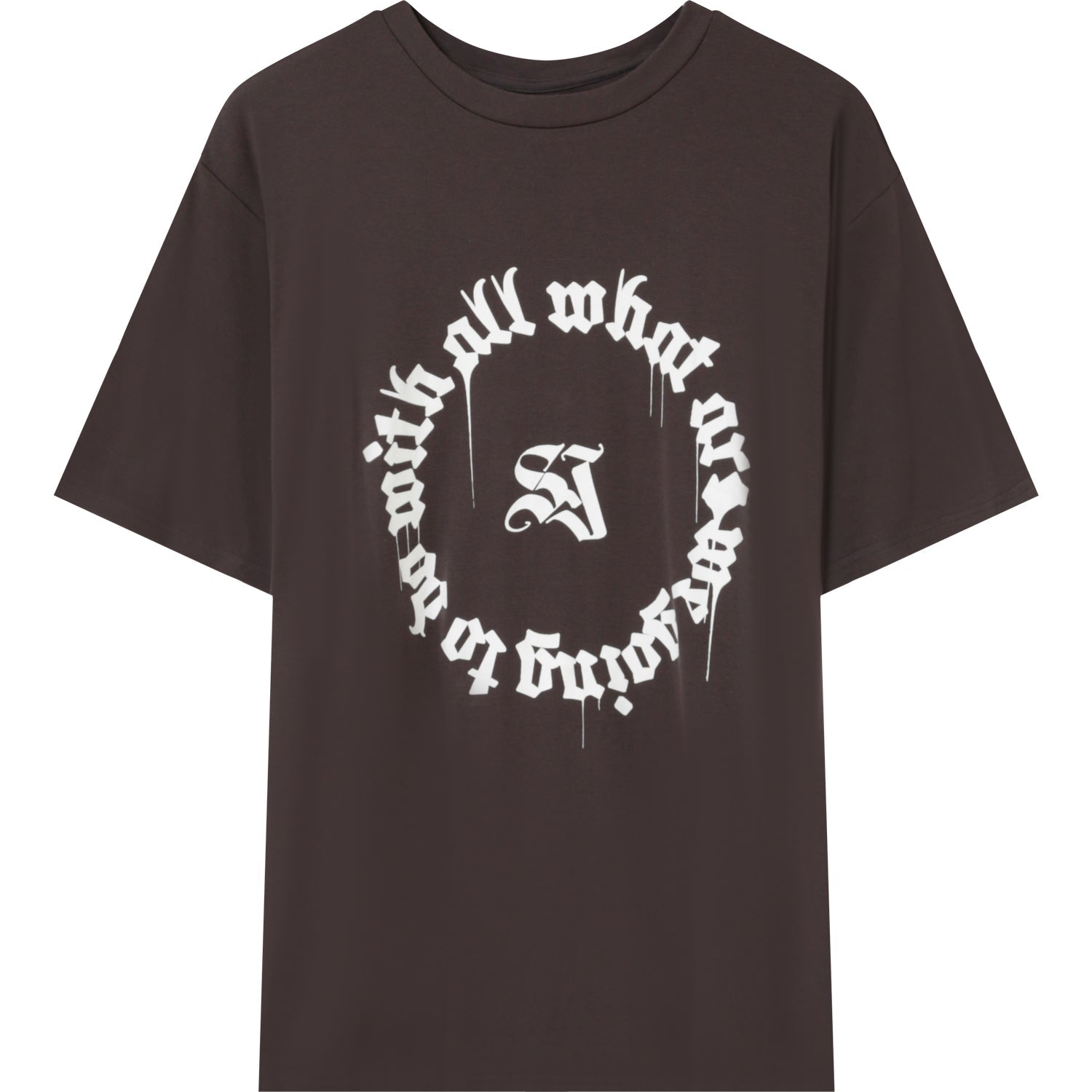 Sixth June - T-shirt imprimé oversize Gris