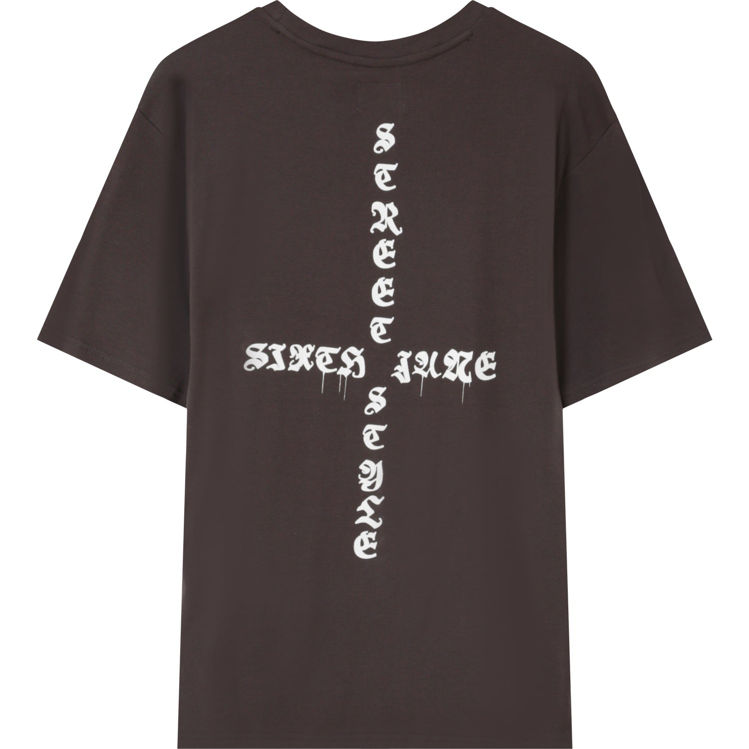 Sixth June - T-shirt imprimé oversize Gris