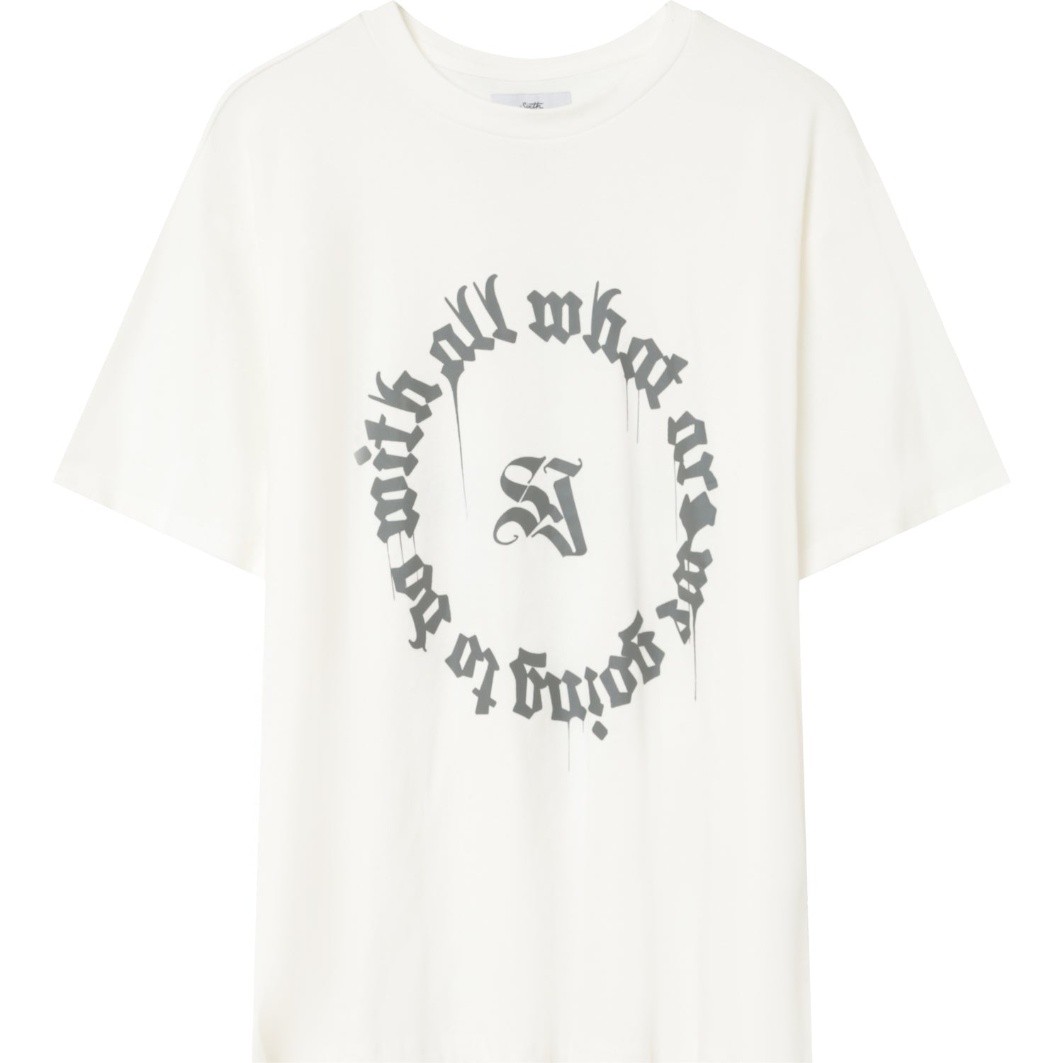 Sixth June - T-shirt imprimé oversize Blanc