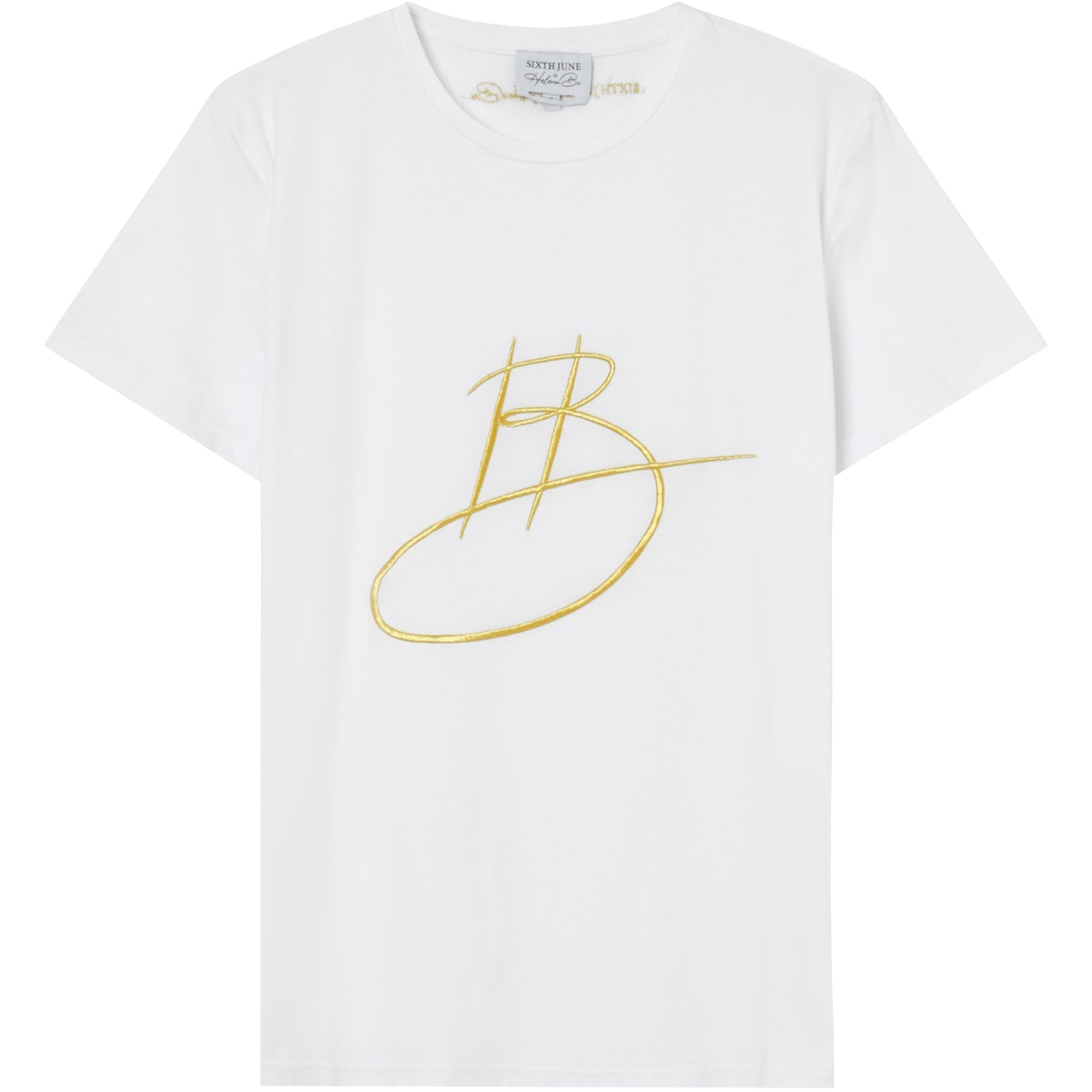 Sixth June - HELENA BU | T-shirt signature Blanc