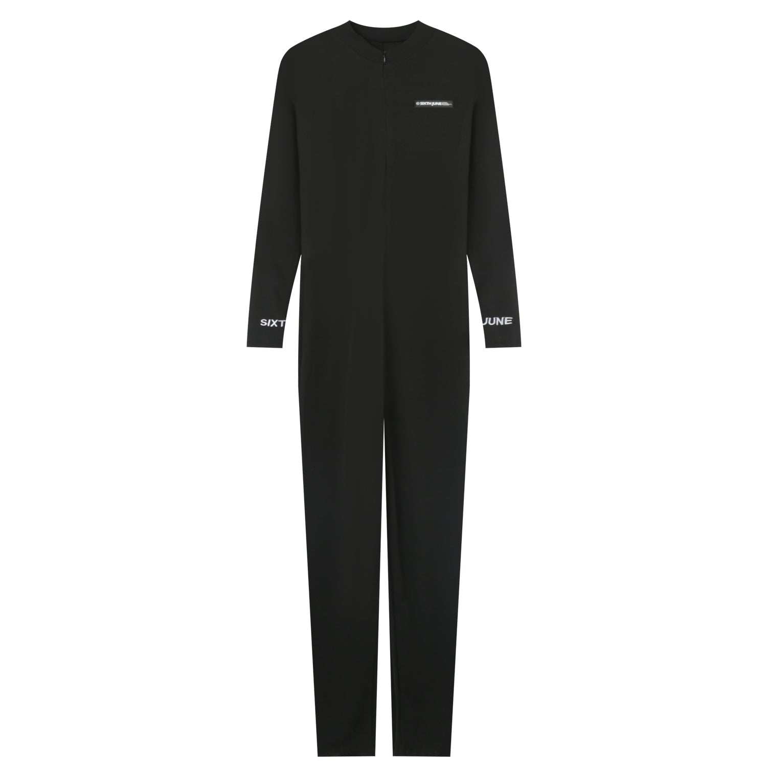 Sixth June - Combinaison côtelée logo Noir