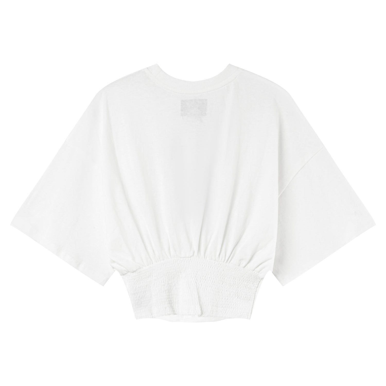 Sixth June - T-shirt corset court Blanc cassé