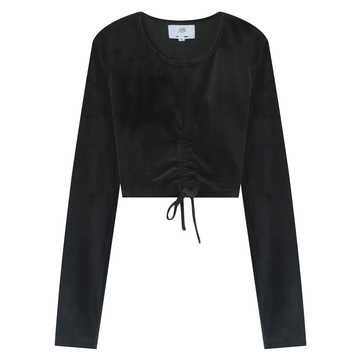 Sixth June - Top cordons velours côtelé Noir