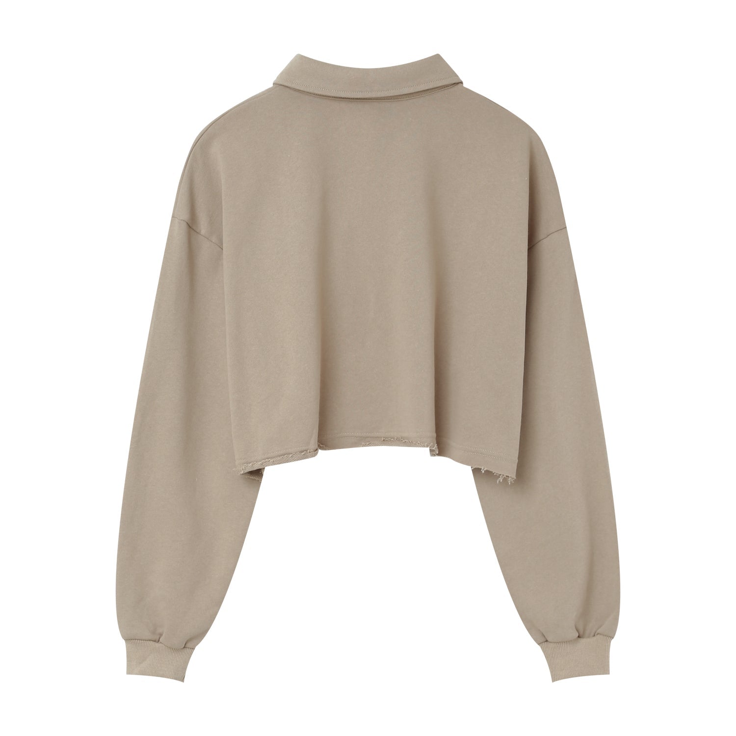 Sixth June - Polo court logo brodé Beige